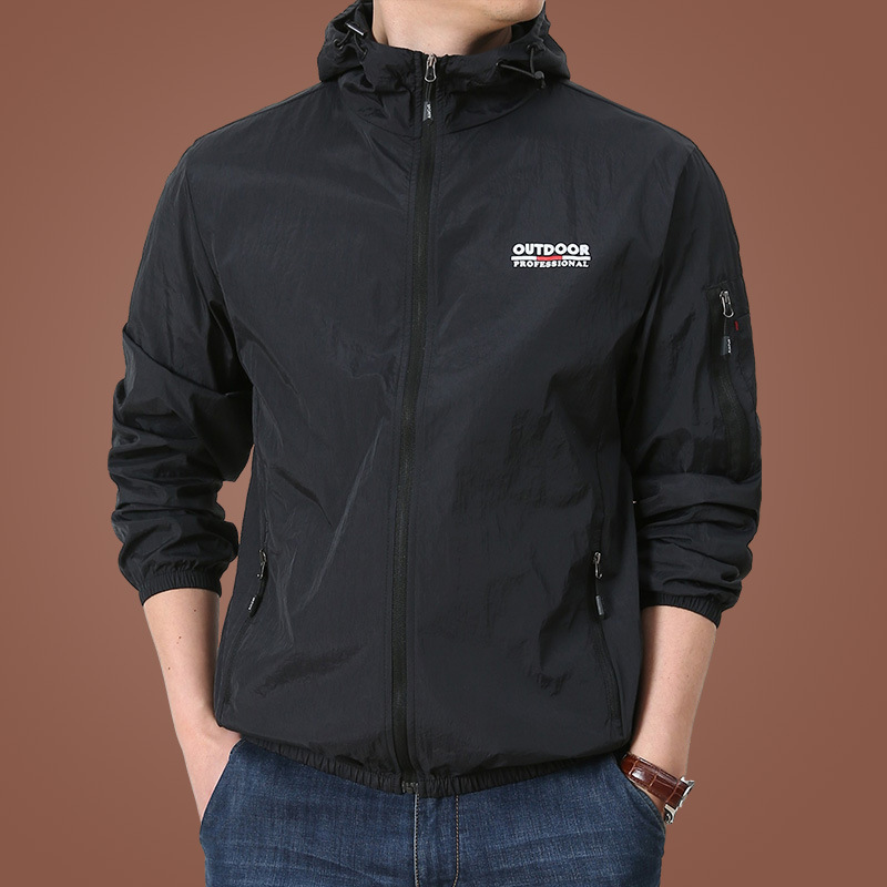 Cycling Commuter Jacket - Summer Sun Jacket Men Outdoor Clothing