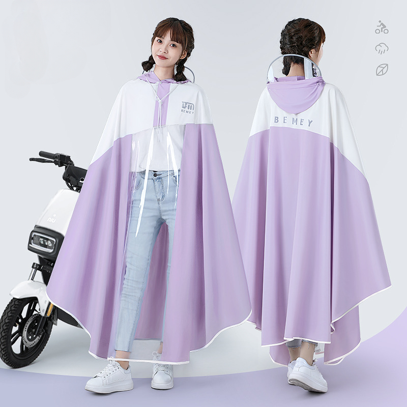 Potable Bicycle Raincoat Fashi - Cycling Rain Jacket Commute incelemesi ve fiyatı