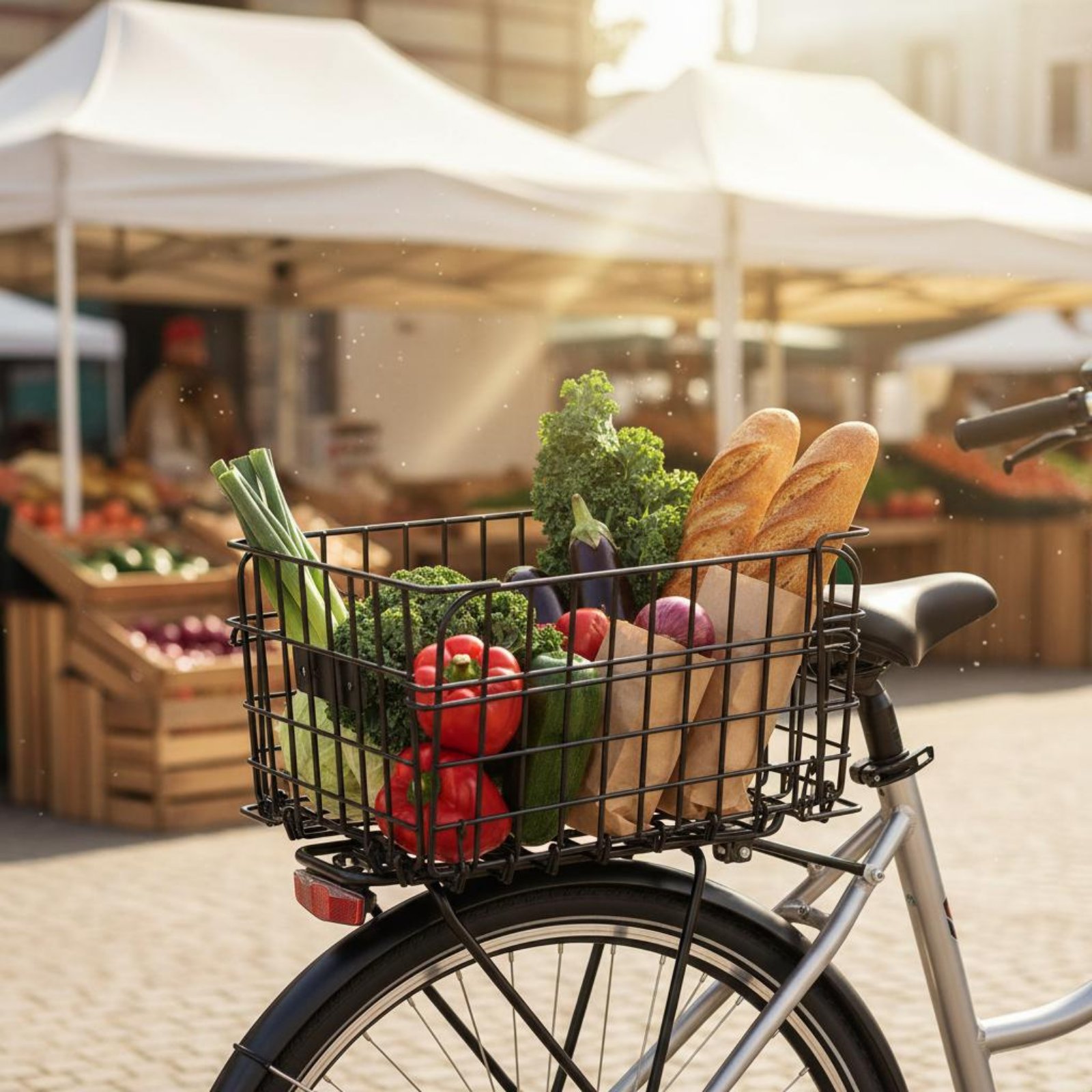 Folding Rear Bike Basket Folda - Commuter Biking incelemesi ve fiyatı