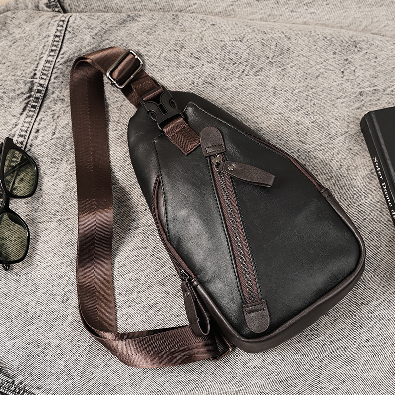 PU leather multi-pocket men's  - Cycling Commuting incelemesi ve fiyatı