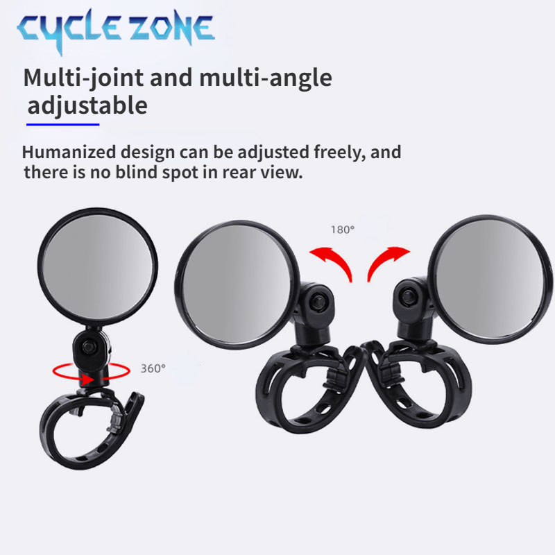 2PCS Bicycle Rearview Mirror 3 - Cycling Zones incelemesi ve fiyatı
