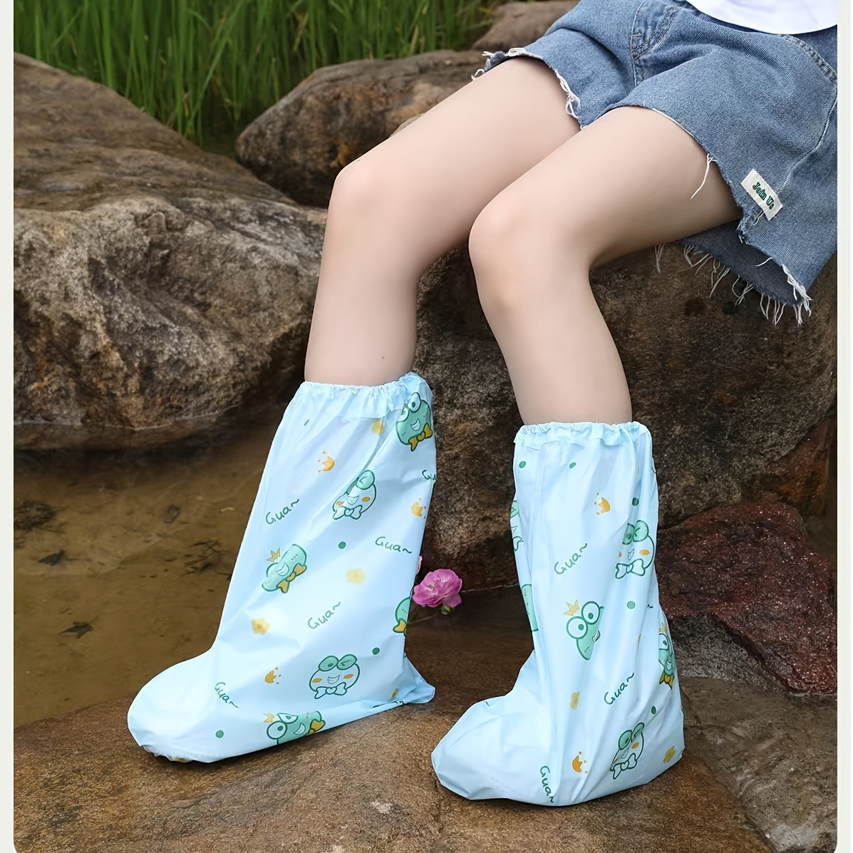 10pc Frog Cartoon Shoe Covers  - Cycling Shoes For Commute incelemesi ve fiyatı