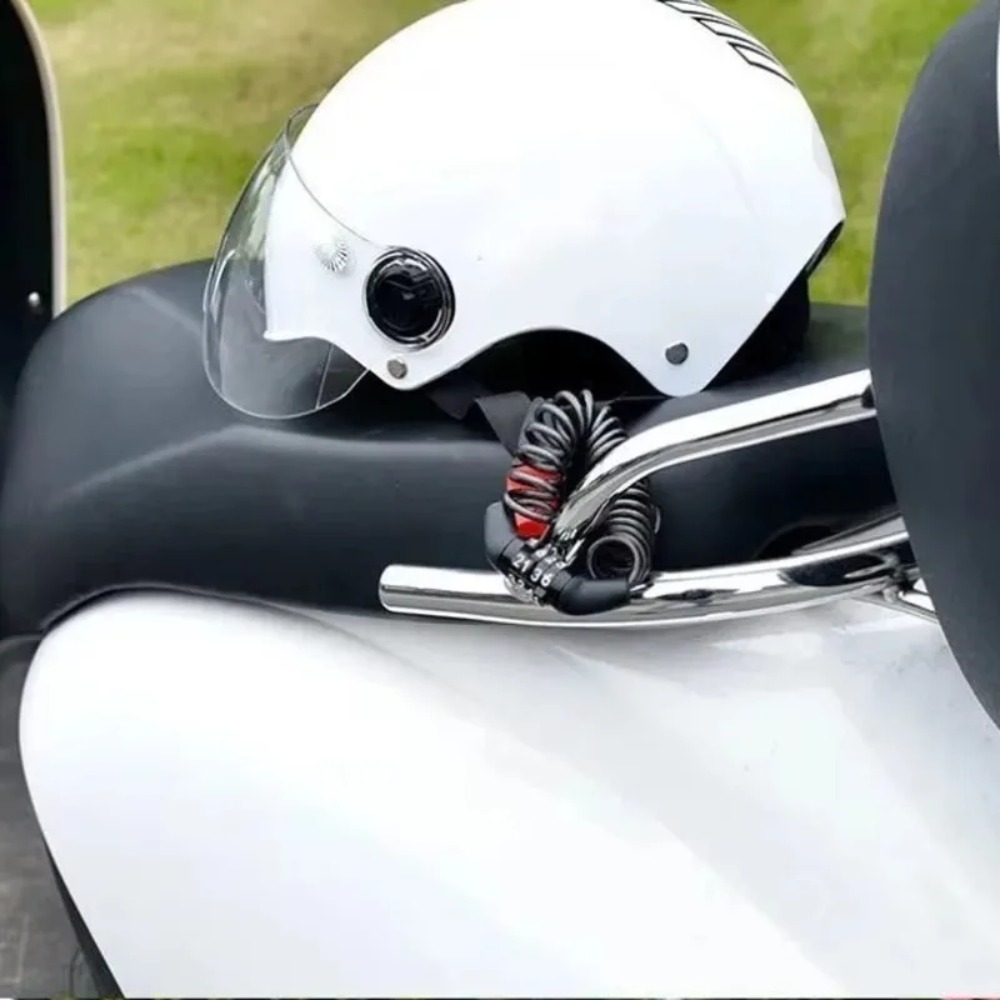 Bicycle Motorcycle Helmet Lock - Chain Lock Combination incelemesi ve fiyatı
