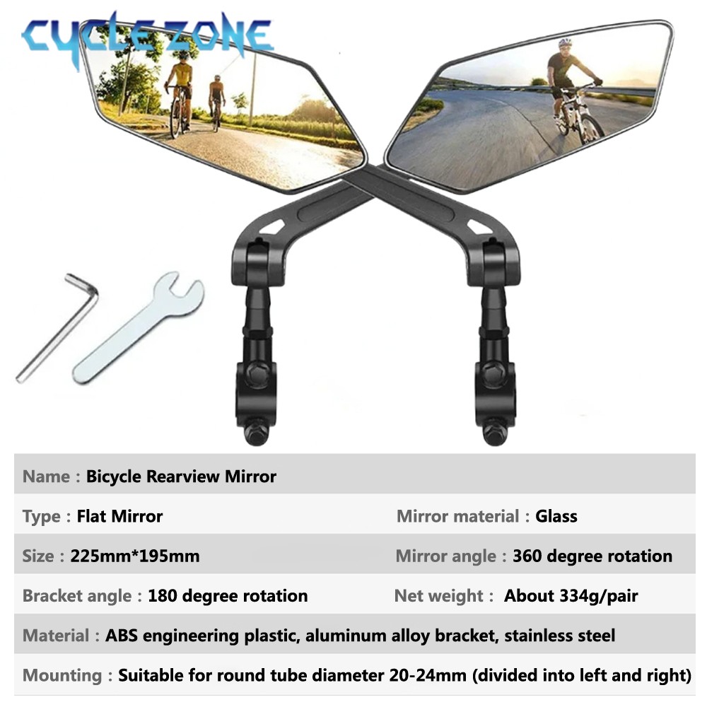 Mountain Bike Rearview Mirror  - Cycling Zones incelemesi ve fiyatı