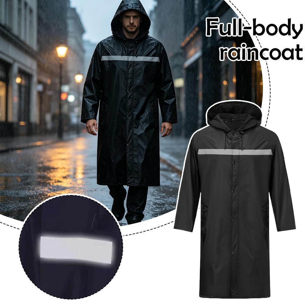 Unisex Full-Body Raincoat with - Cycling Commute In Rain incelemesi ve fiyatı