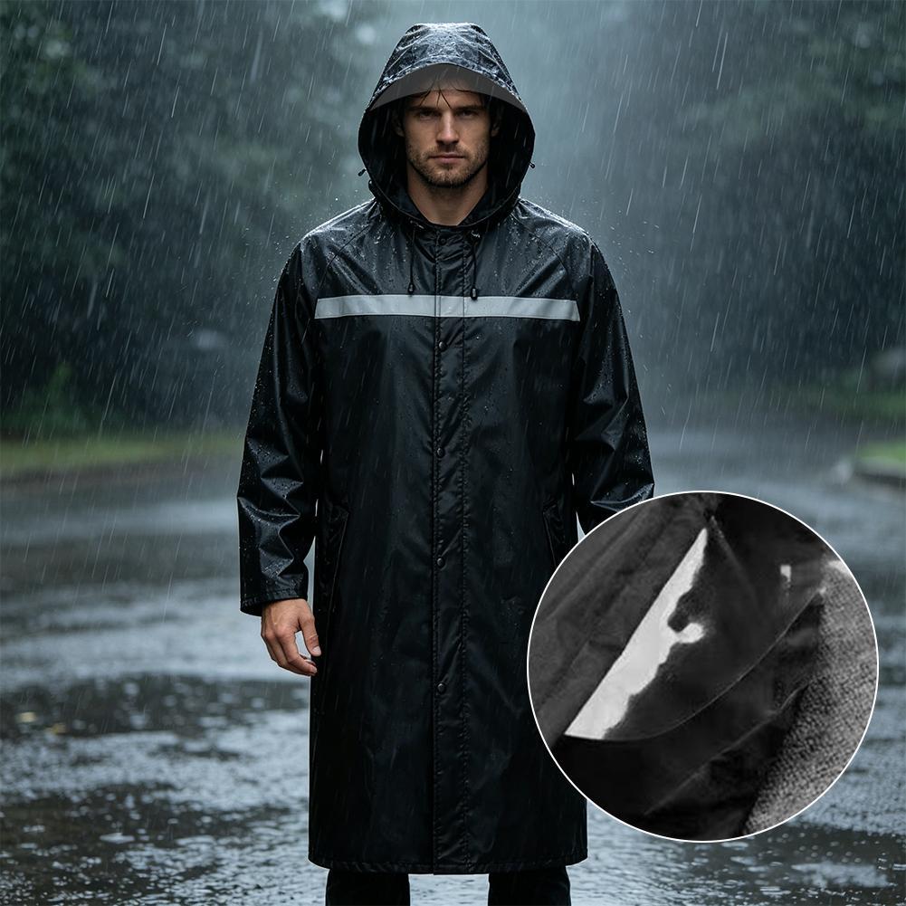 Unisex Full-Body Raincoat with - Cycling Commute In Rain incelemesi ve fiyatı