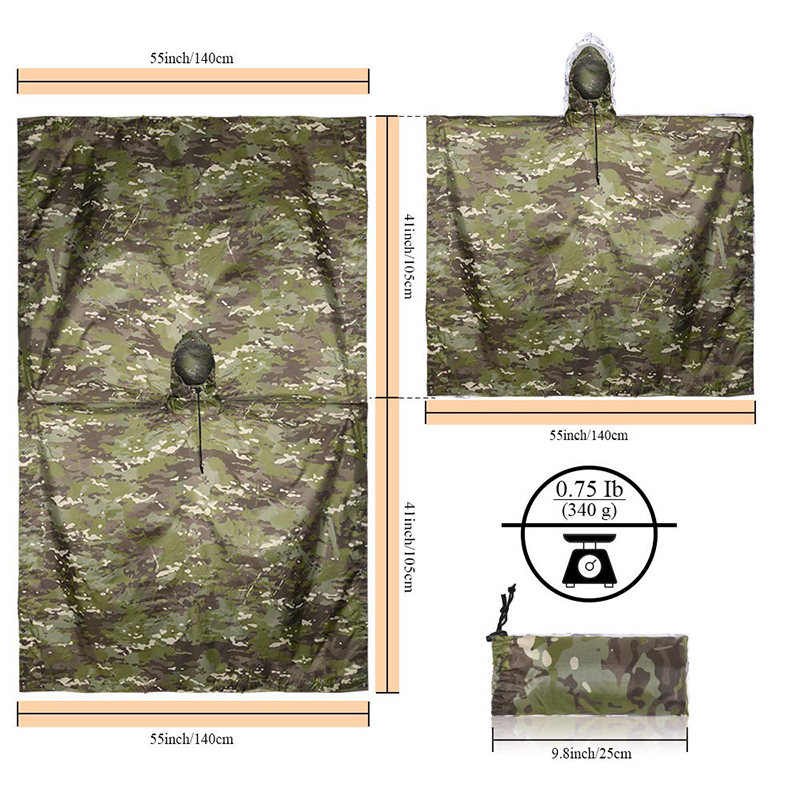 Rain Coat Camouflage Tactical  - Cycling Rain Jacket Commute incelemesi ve fiyatı