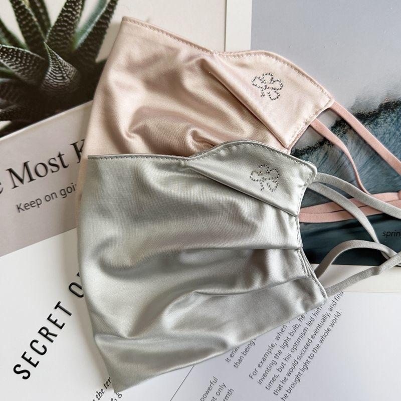 Ice Silk Satin Face Cover Wome - Cycling Commuting incelemesi ve fiyatı