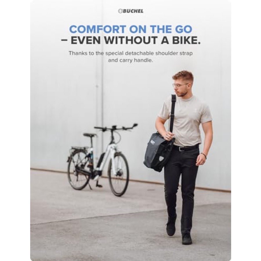 Bike pannier rack bag for groc - Panniers Waterproof Rear incelemesi ve fiyatı