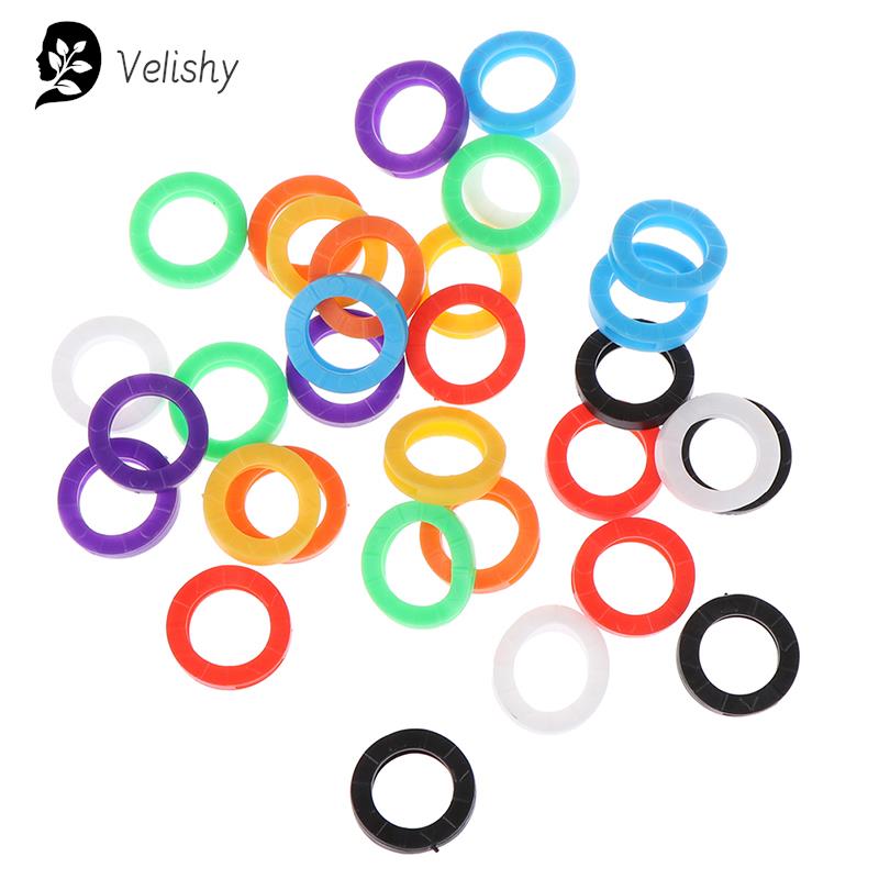 32pcs Mixed Color Hollow Rubbe - Chain Lock Combination incelemesi ve fiyatı