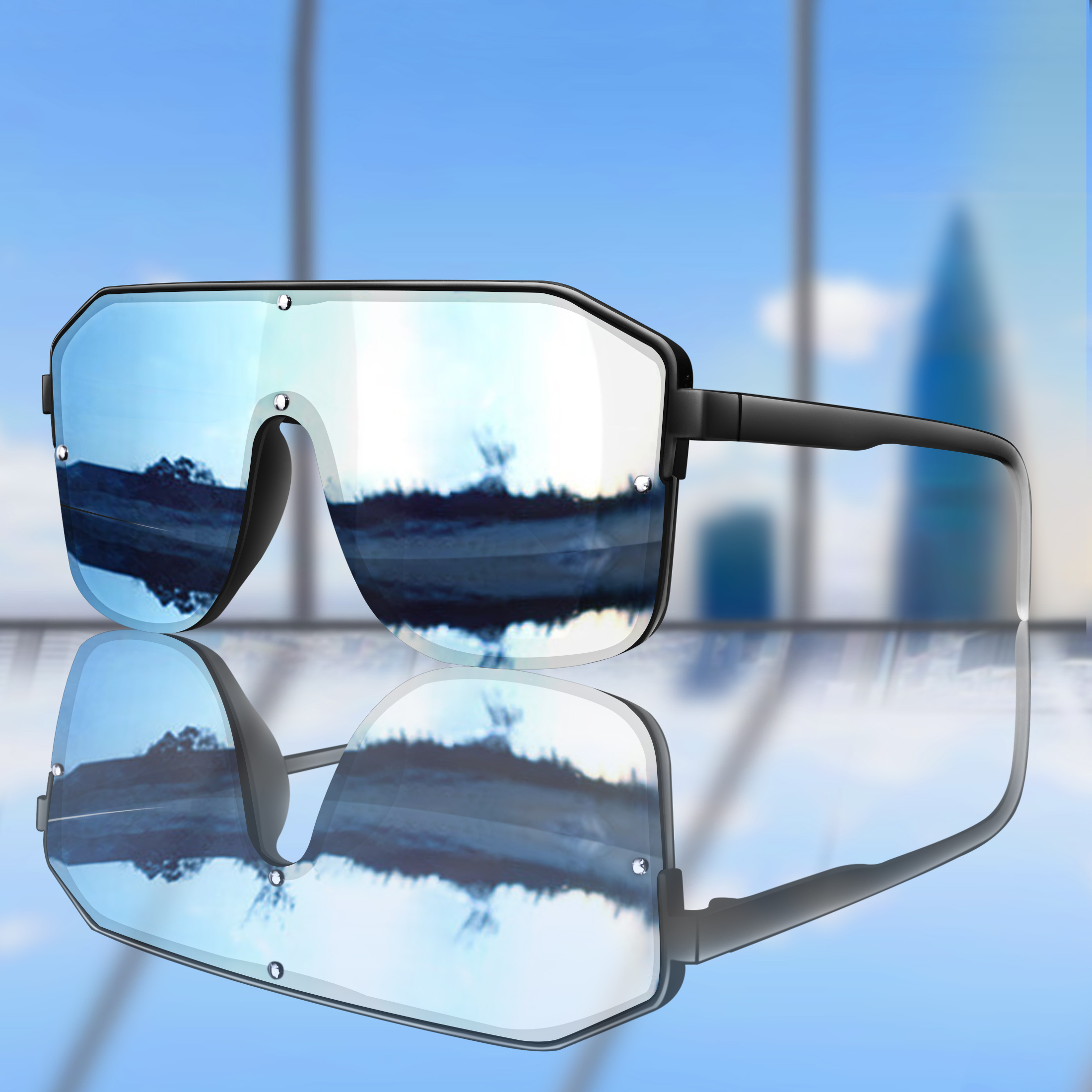 New Brand Square Big Frame Sun - Cycling Zones incelemesi ve fiyatı