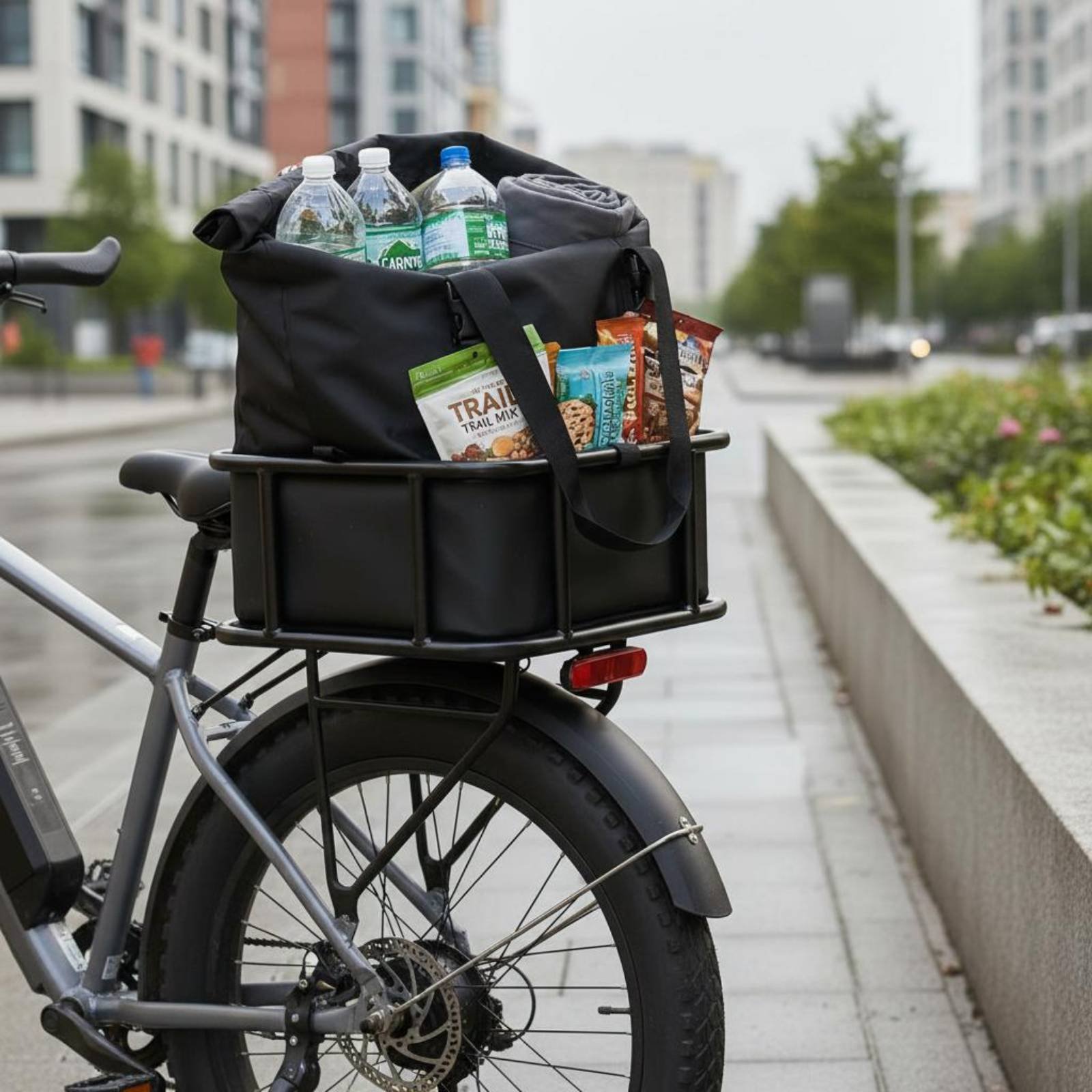 Electric Bike Basket Bag Dustp - Cycling Commute Gear incelemesi ve fiyatı