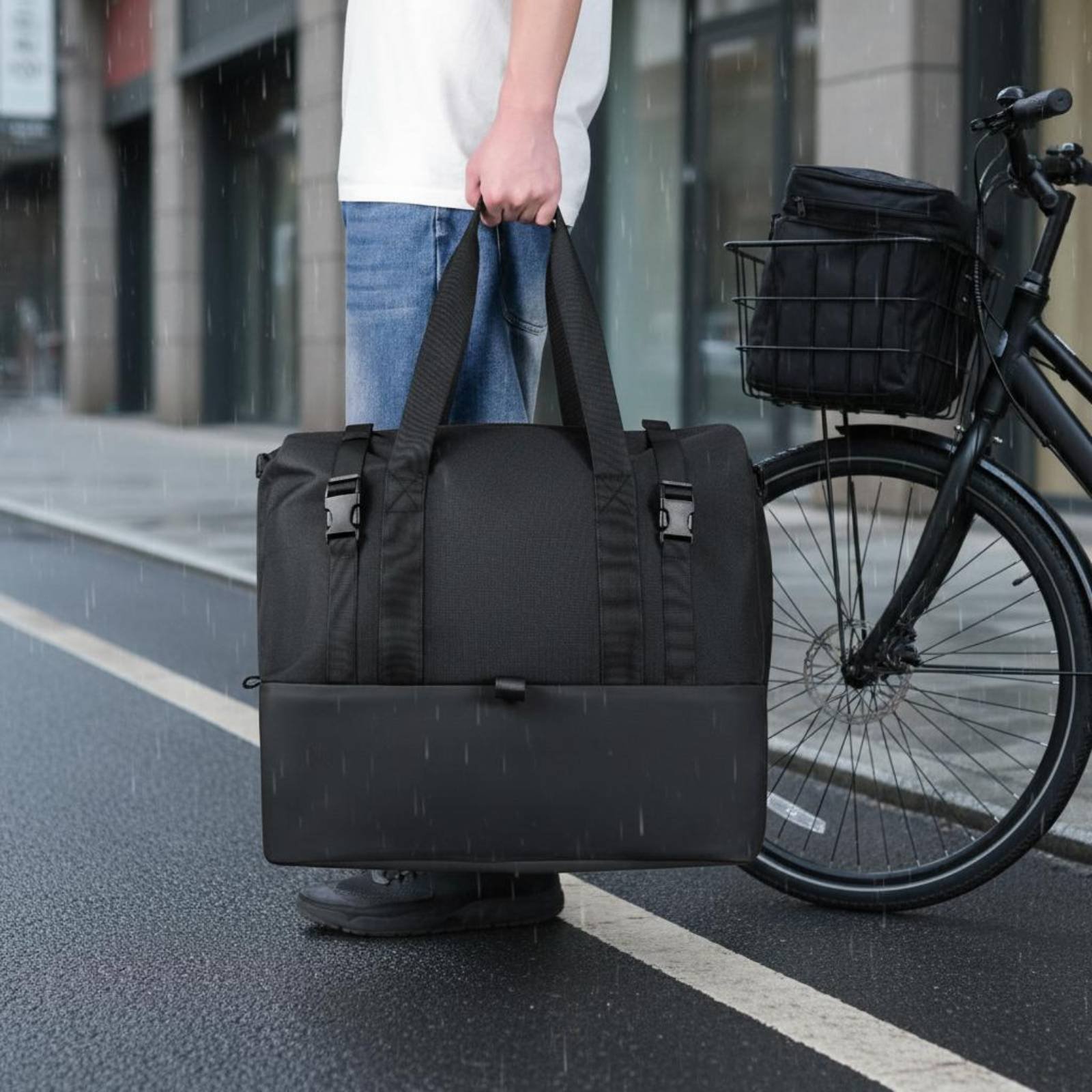 Electric Bike Basket Bag Dustp - Cycling Commute Gear incelemesi ve fiyatı
