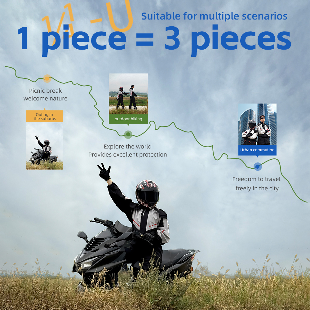 Motorcycle Rain Suit Raincoat  - Cycling Rain Jacket Commute incelemesi ve fiyatı