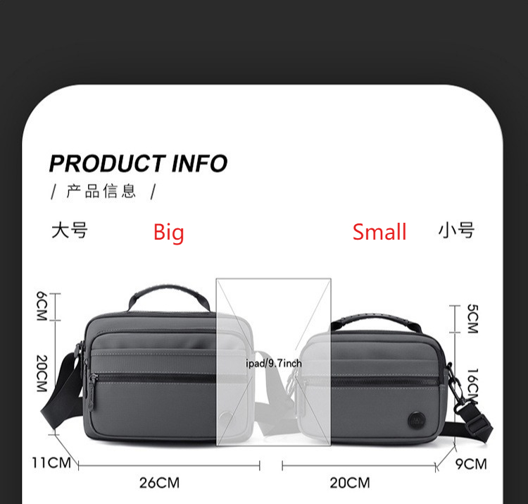 Lightweight Nylon Crossbody Ba - Cycling Commute Essentials incelemesi ve fiyatı