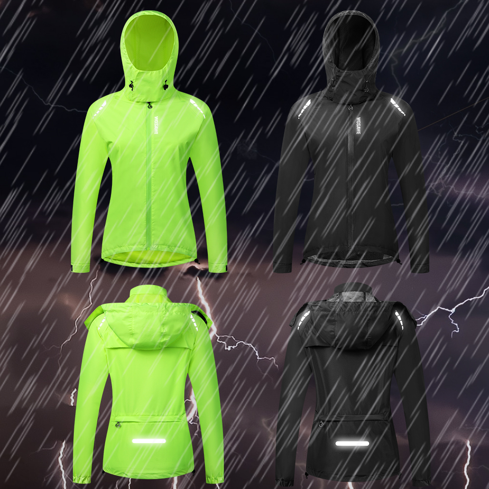WOSAWE Cycling Raincoat Women  - Cycling Commuter Jacket incelemesi ve fiyatı