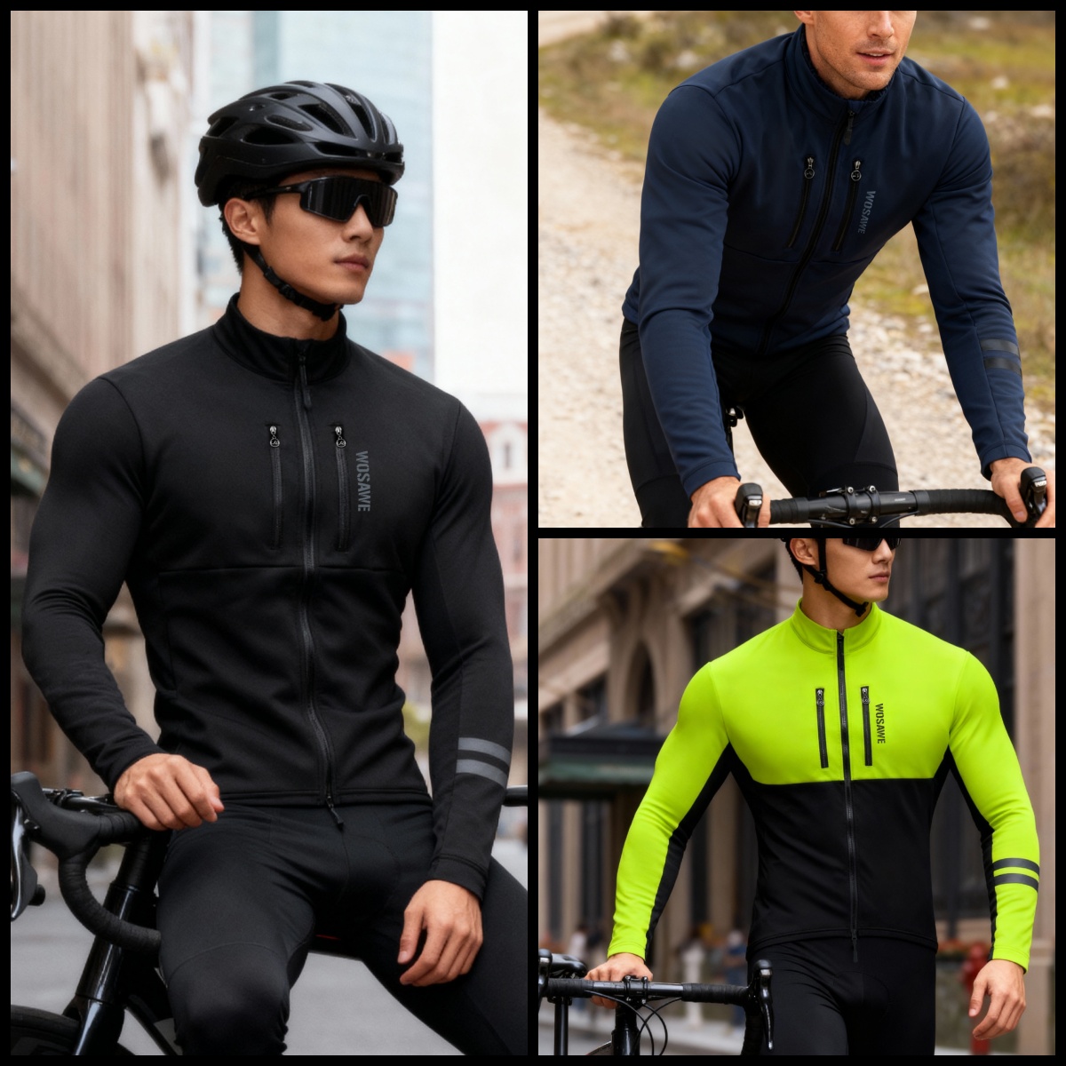 WOSAWE Cycling Jacket Winter T - Cycling Commuter Jacket incelemesi ve fiyatı