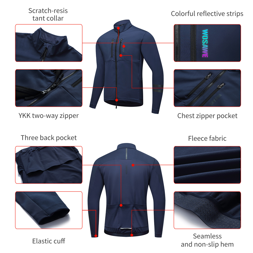 WOSAWE Cycling Jacket Winter T - Cycling Commuter Jacket incelemesi ve fiyatı