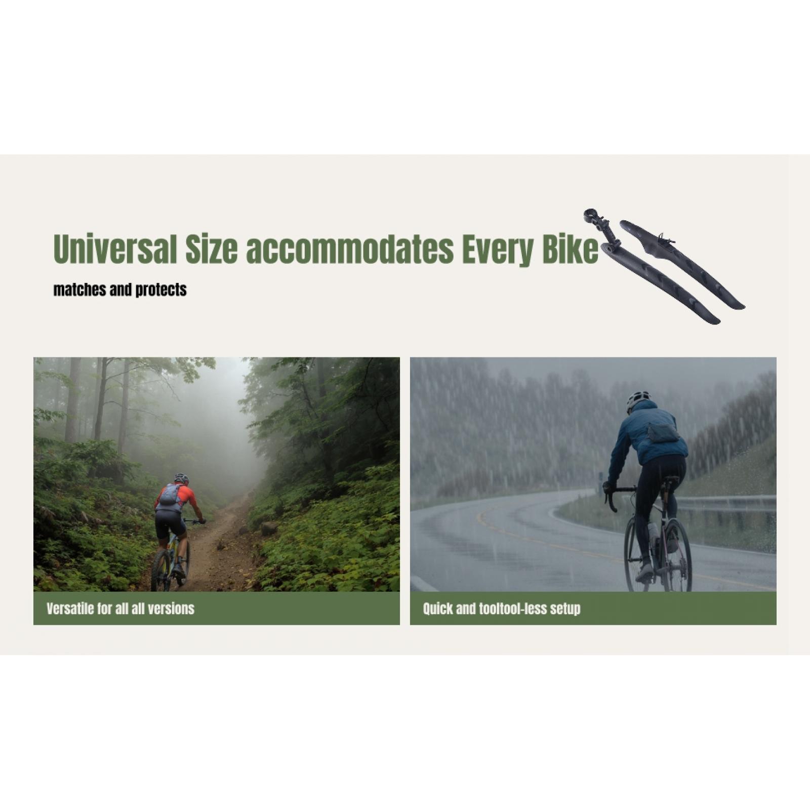 Bike Mudguard Bicycle Fender 7 - Fender Mudguard Set incelemesi ve fiyatı