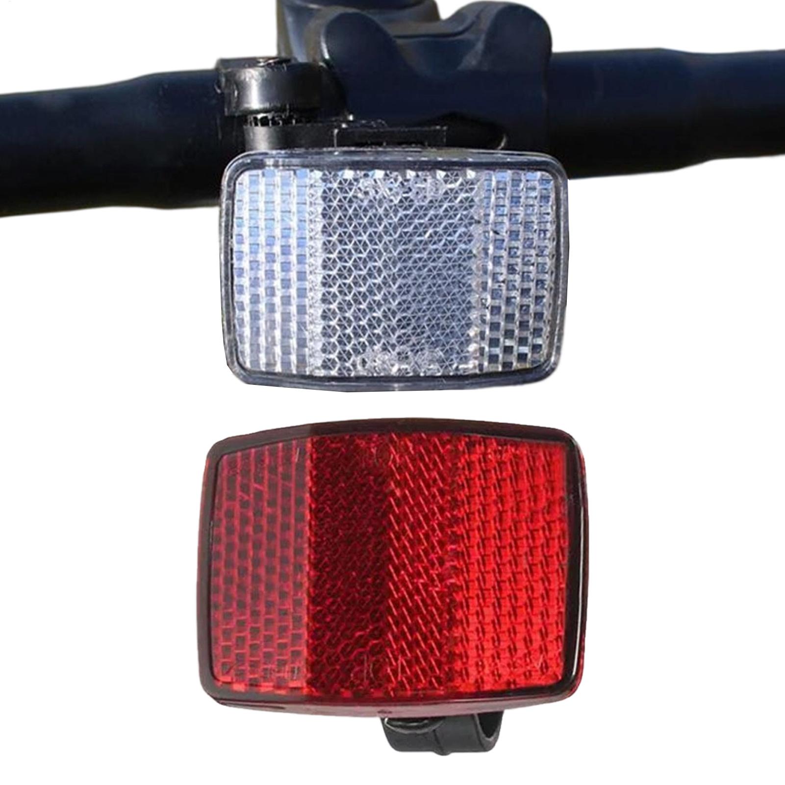 2 Pcs Bike Front Rear Reflecto - Cycling Commute Gear incelemesi ve fiyatı