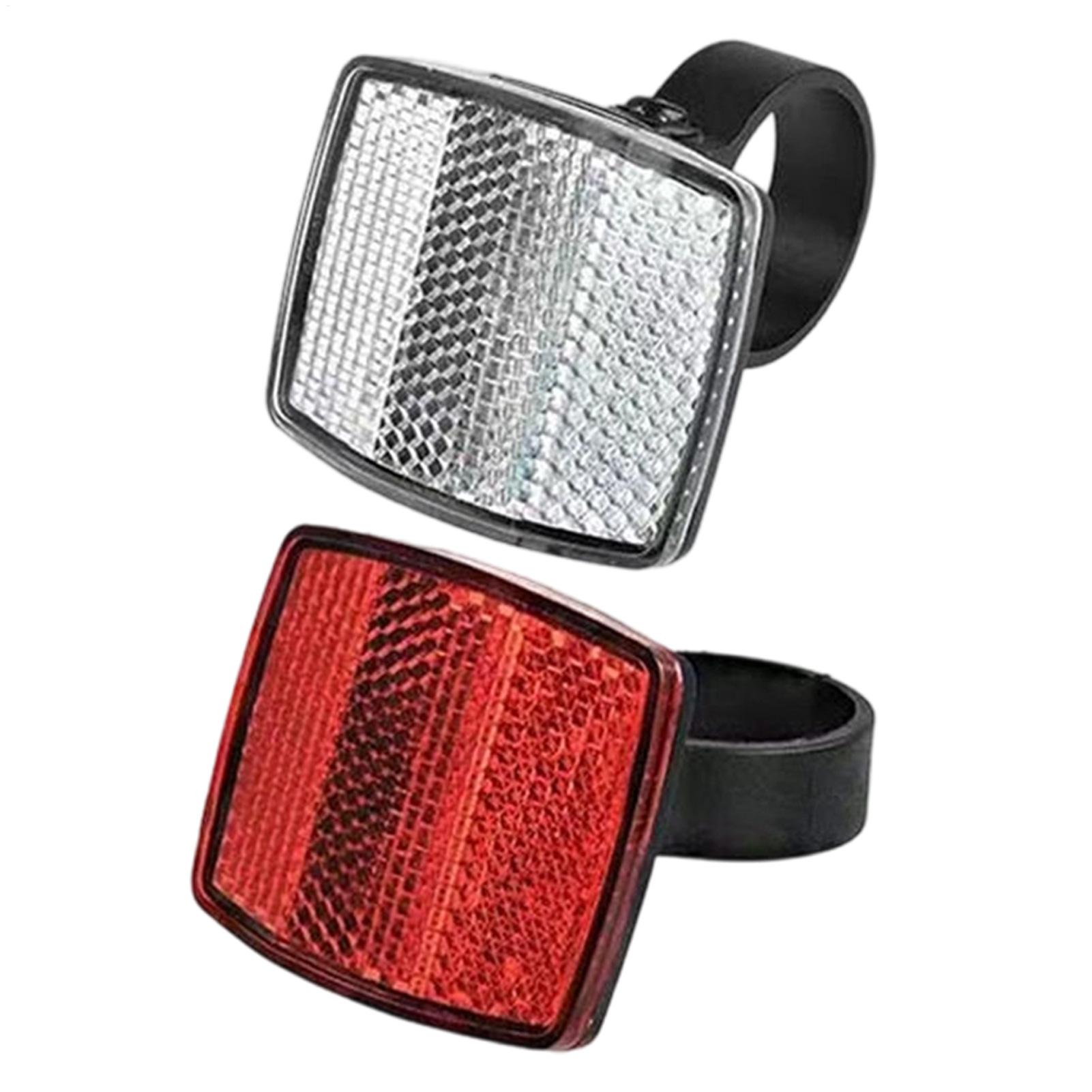 2 Pcs Bike Front Rear Reflecto - Cycling Commute Gear incelemesi ve fiyatı