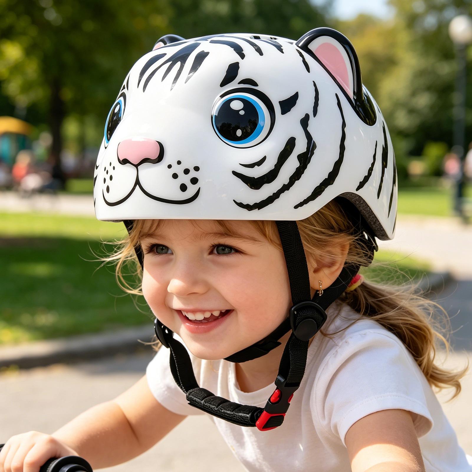 Child Bike Helmet Tiger Patter - Cycling Commute Gear incelemesi ve fiyatı