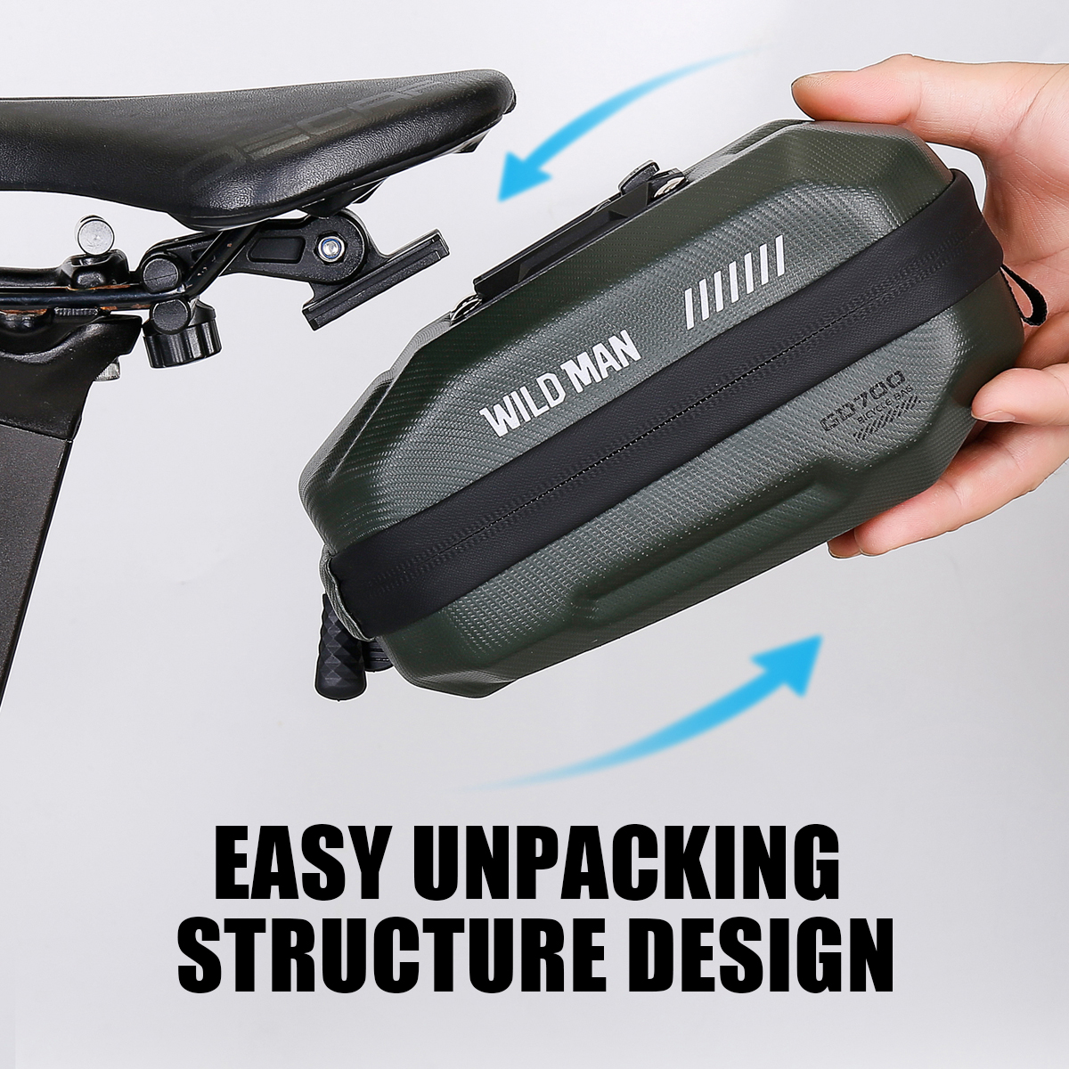 WILD MAN Bike Saddle Bag EVA H - Panniers Waterproof Rear incelemesi ve fiyatı