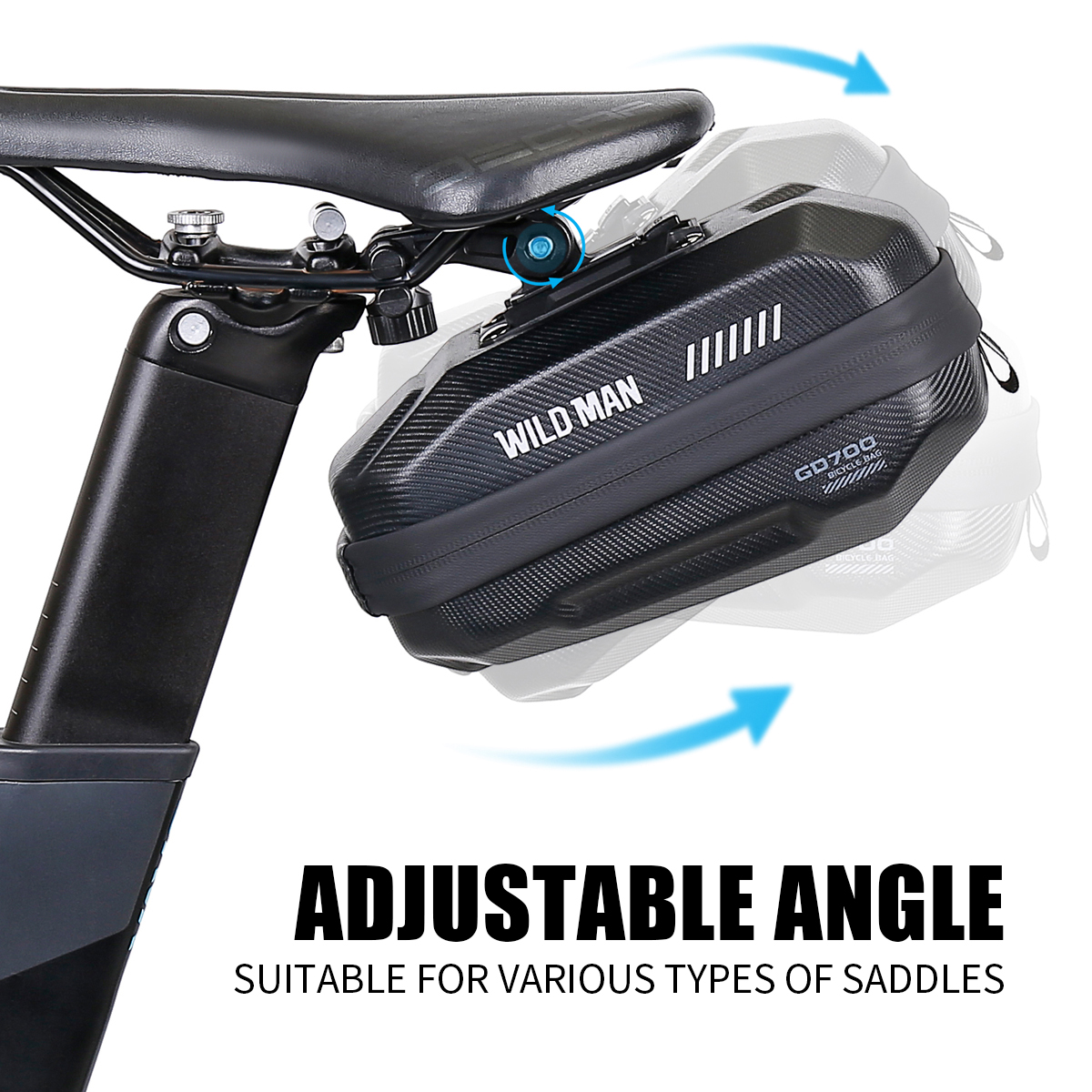WILD MAN Bike Saddle Bag EVA H - Panniers Waterproof Rear incelemesi ve fiyatı