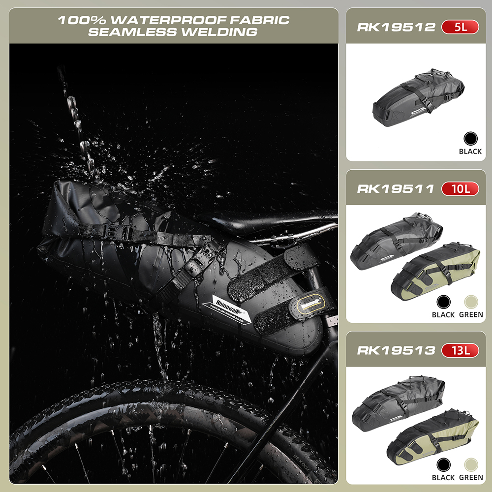 Rhinowalk Bike Saddle Bag Wate - Panniers Waterproof Rear incelemesi ve fiyatı
