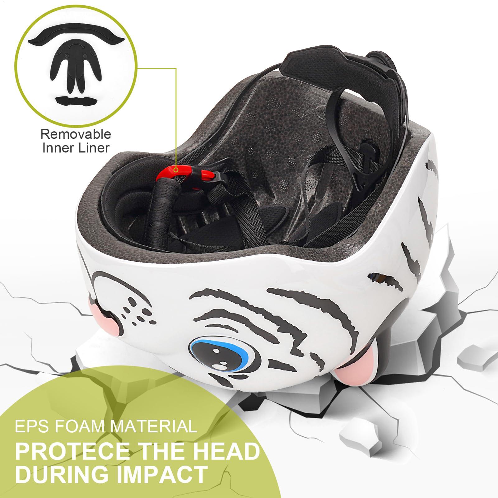 Kids Helmet Tiger Pattern Adju - Cycling Commute Gear incelemesi ve fiyatı