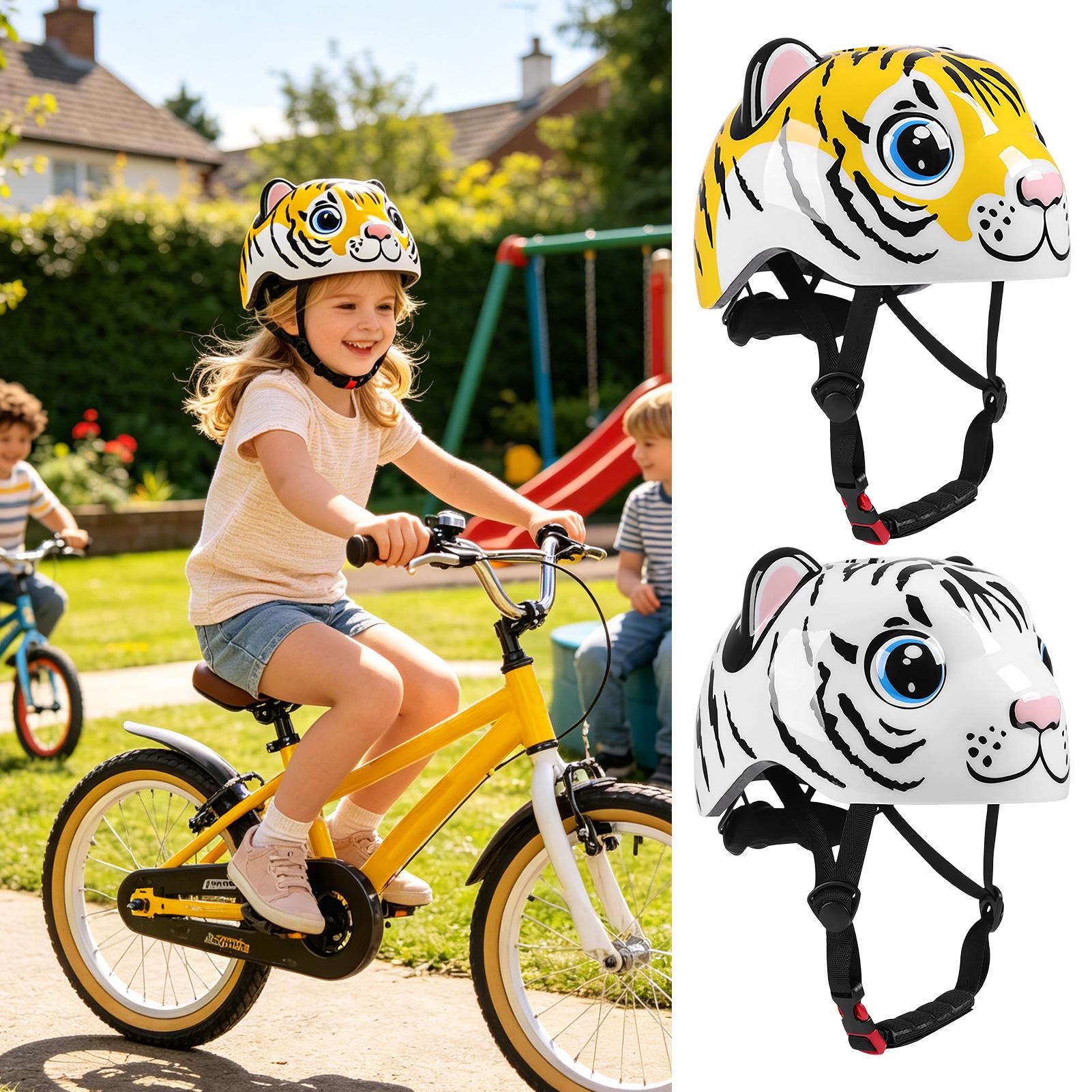 Kids Helmet Tiger Pattern Adju - Cycling Commute Gear incelemesi ve fiyatı
