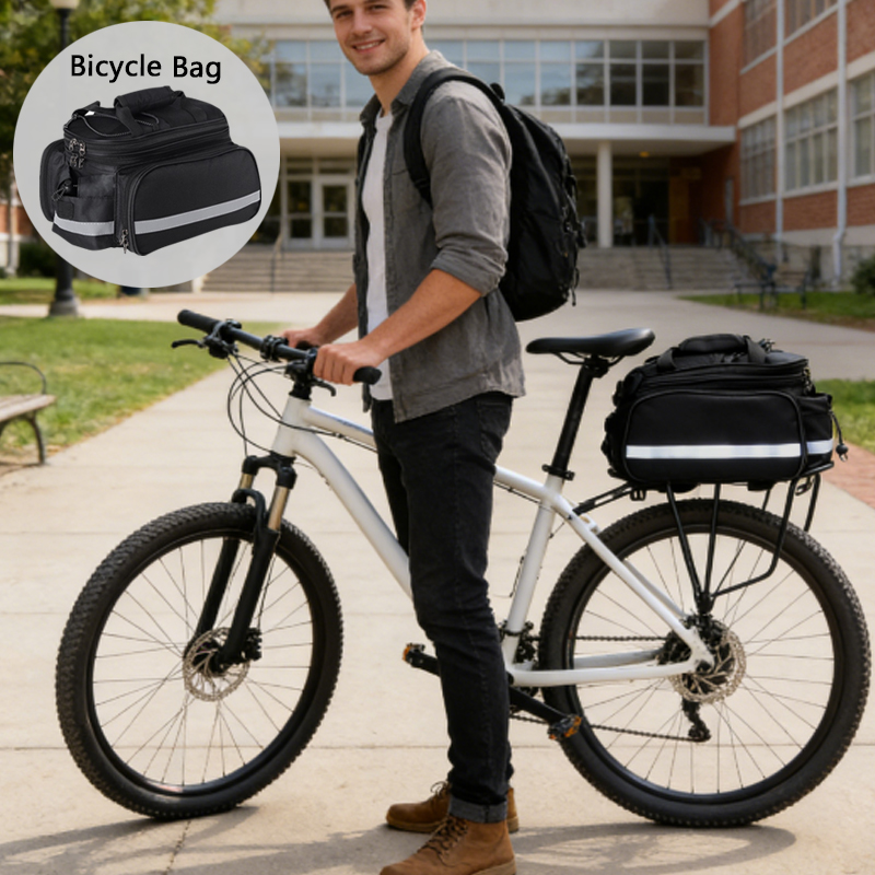 1pcs Bicycle Trunk Bag Bike Re - Panniers Waterproof Rear incelemesi ve fiyatı