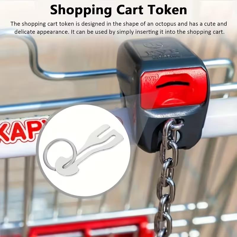 2pcs Reusable Shopping Cart To - Chain Lock Combination incelemesi ve fiyatı