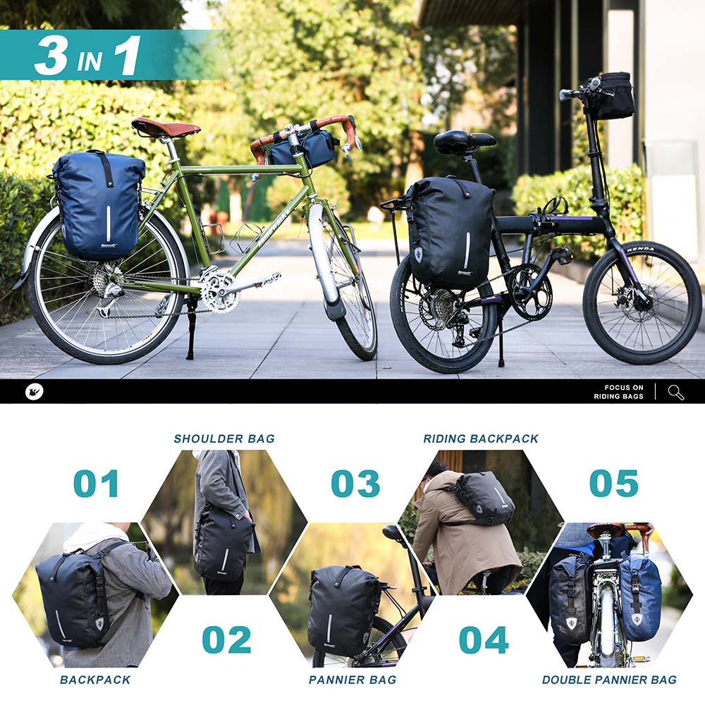 Rhinowalk Waterproof Bike Pann - Panniers Waterproof Rear incelemesi ve fiyatı