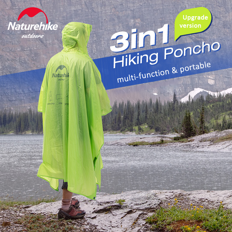 Naturehike Rain Jacket 3 in 1  - Cycling Rain Jacket Commute incelemesi ve fiyatı