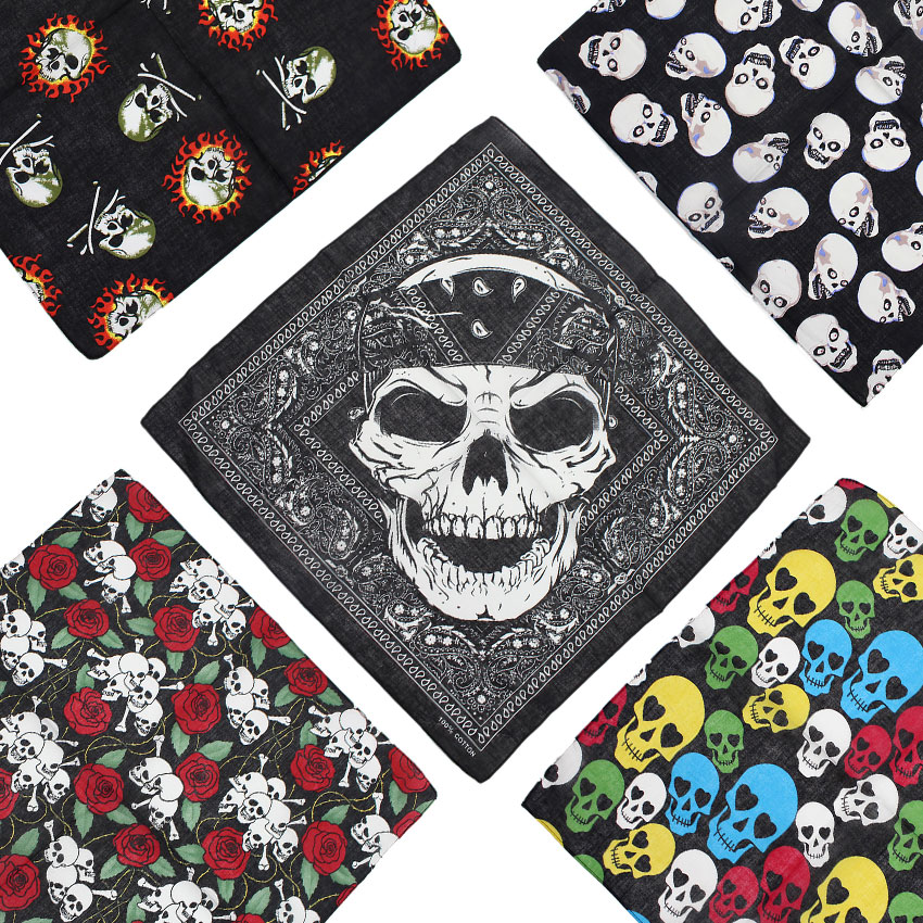 Skull Bandana Square Scarf 100 - Cycling Zones incelemesi ve fiyatı