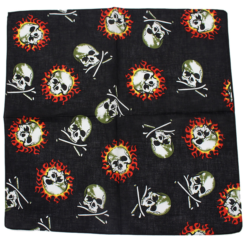 Skull Bandana Square Scarf 100 - Cycling Zones incelemesi ve fiyatı