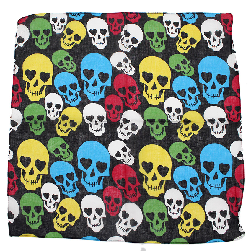 Skull Bandana Square Scarf 100 - Cycling Zones incelemesi ve fiyatı