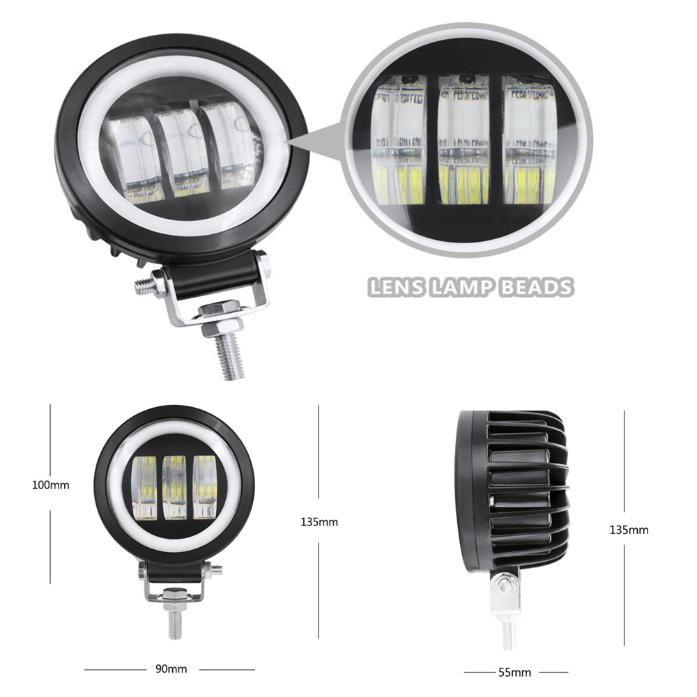 5 Inch Motorcycle Spotlight LE - Cycling Zones incelemesi ve fiyatı