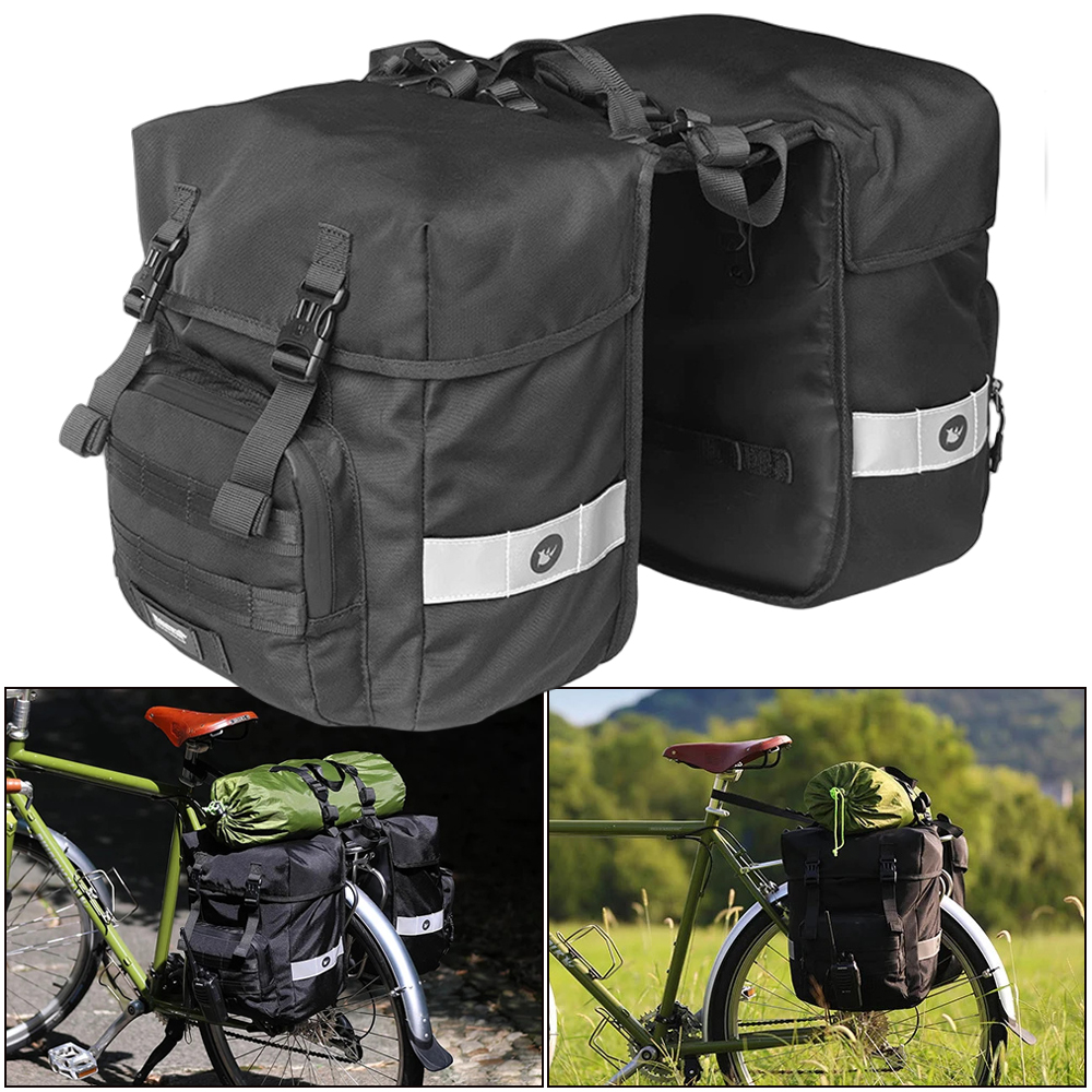 40L Bicycle Pannier Bag 2 in 1 - Panniers Waterproof Rear incelemesi ve fiyatı