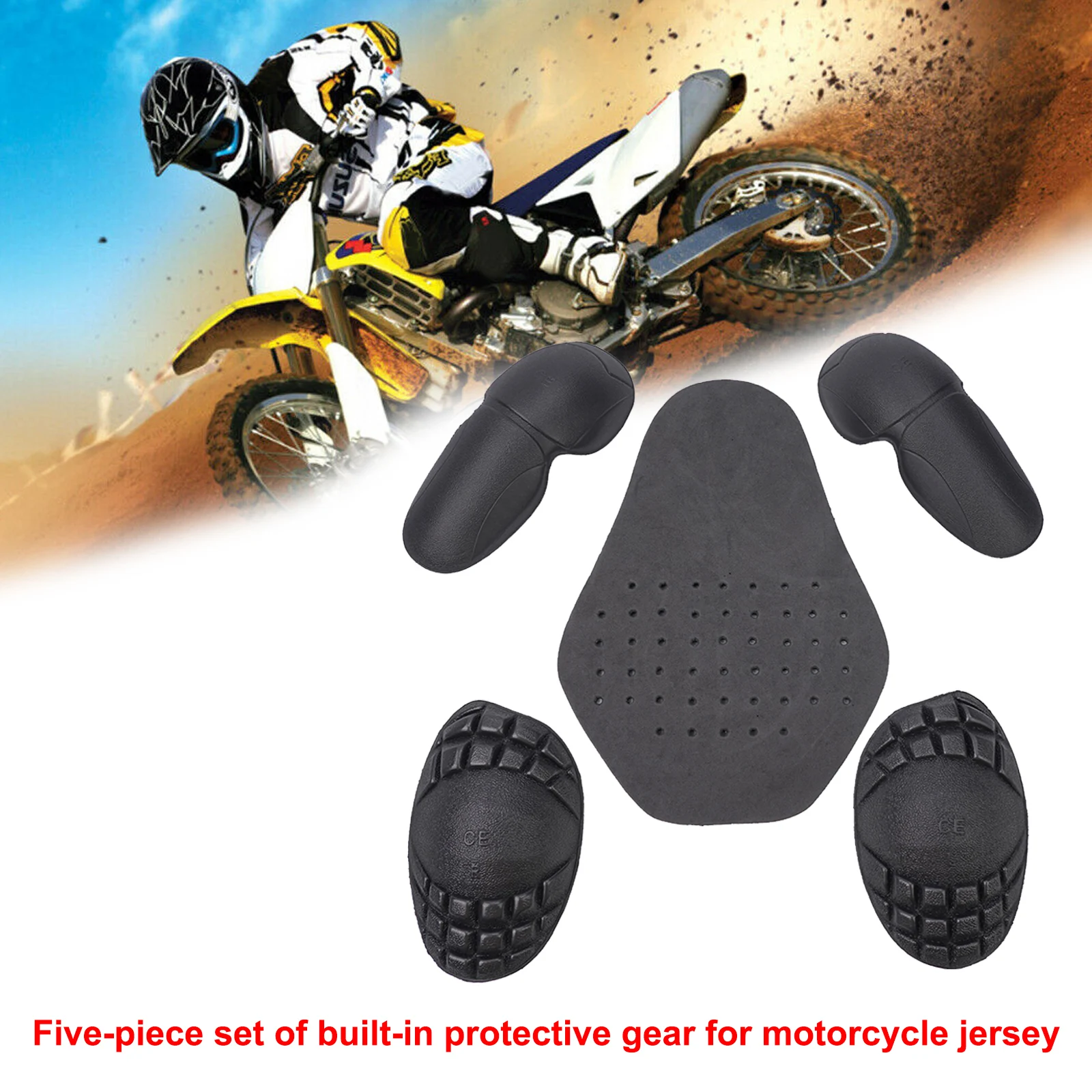 5PCS Motorcycle Bike Riding Ja - Cycling Commuter Jacket incelemesi ve fiyatı