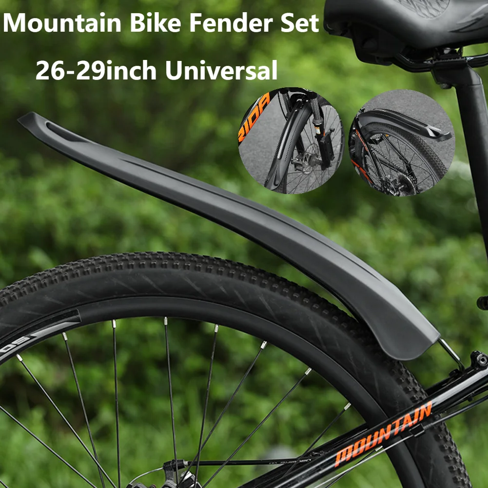 2pcs Bicycle Fender PP Soft Pl - Fender Mudguard Set incelemesi ve fiyatı