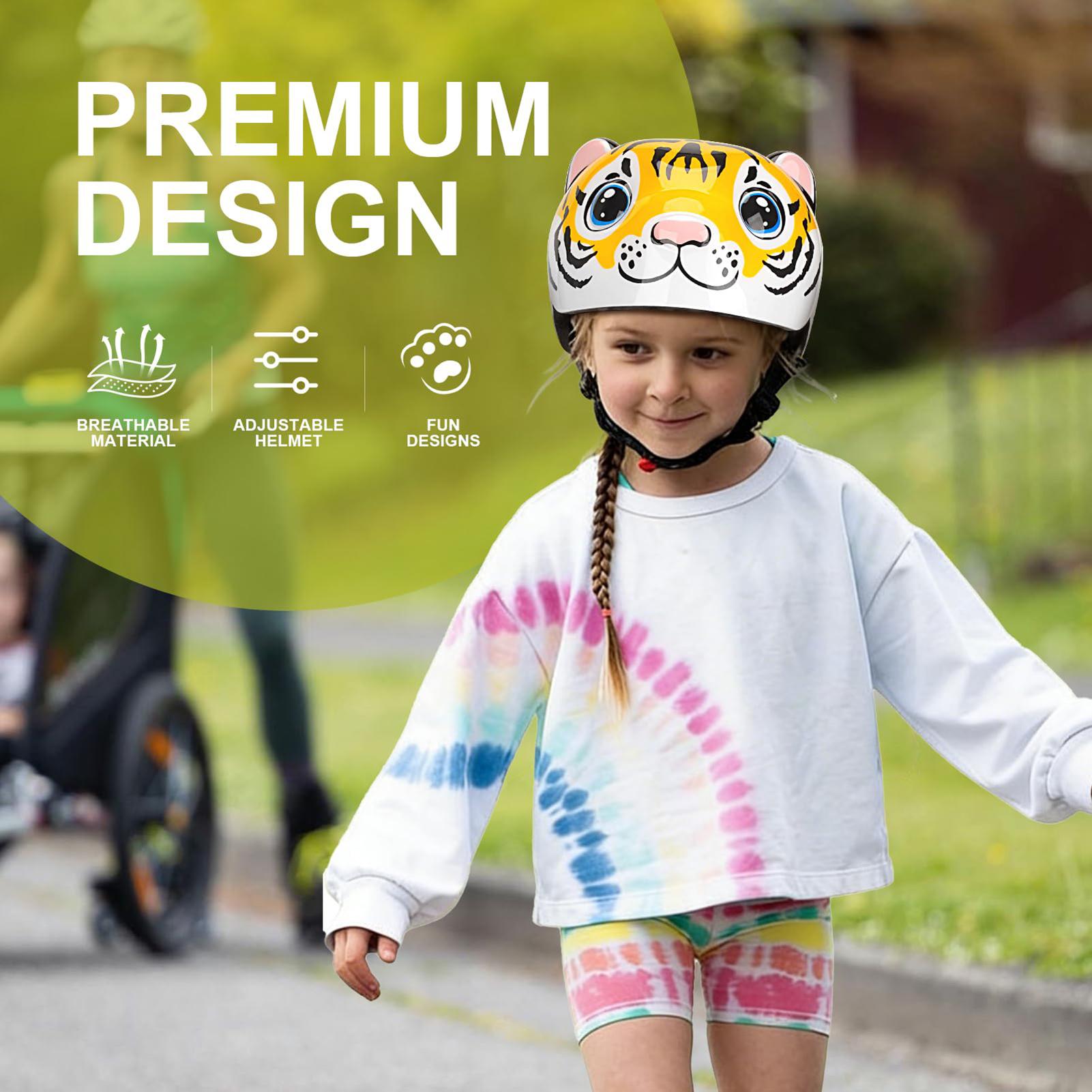 Kids Helmet Tiger Pattern Adju - Cycling Commute Gear incelemesi ve fiyatı