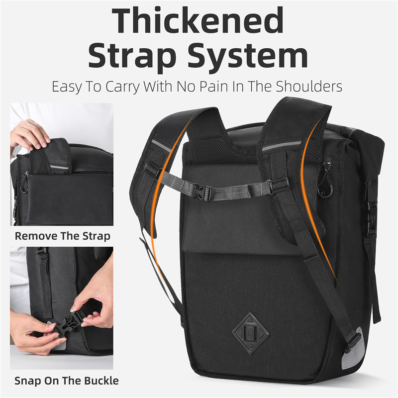 WEST BIKING 17-29L Bicycle Pan - Panniers Waterproof Rear incelemesi ve fiyatı