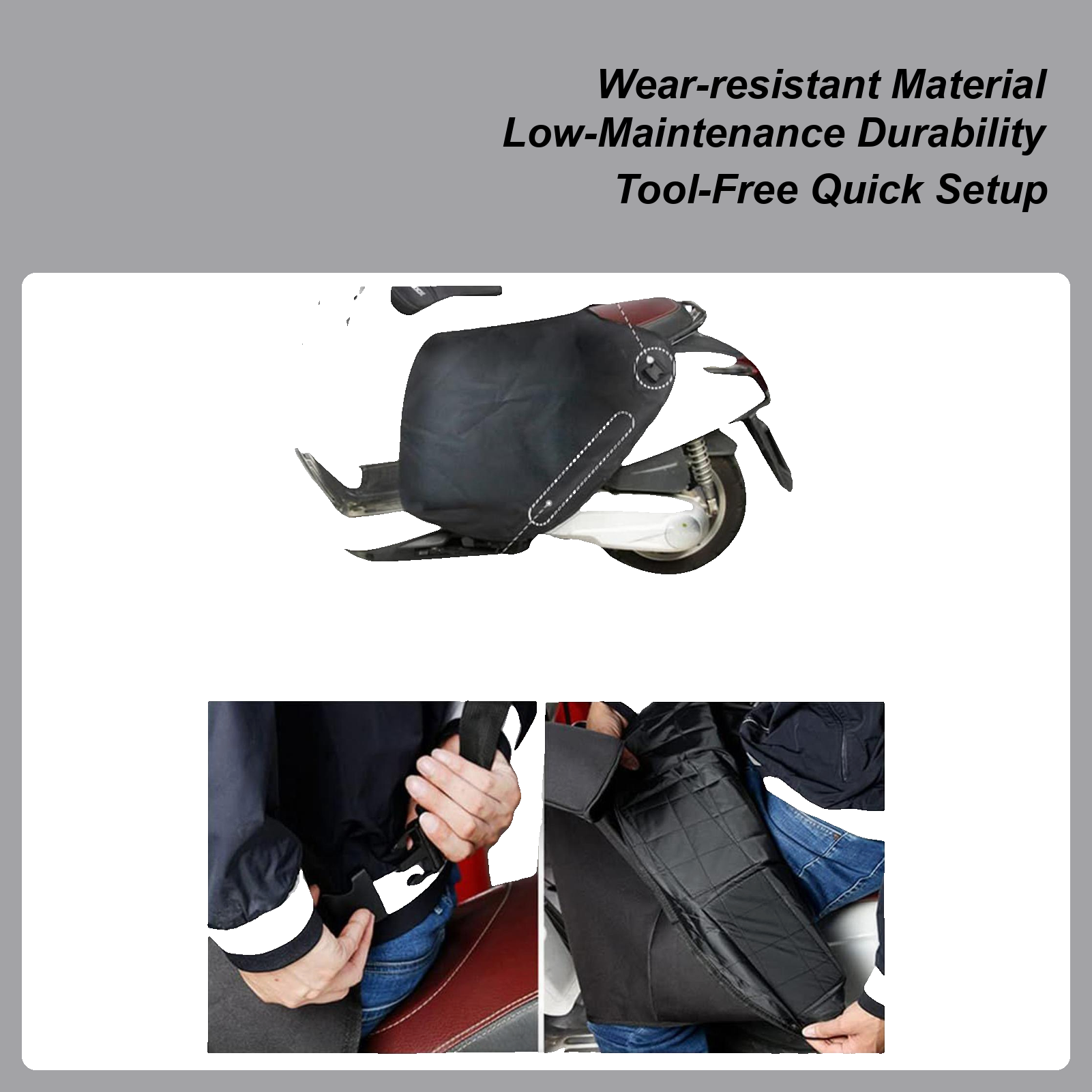 Motorcycle Leg Protection Knee - Cycling Commuting incelemesi ve fiyatı