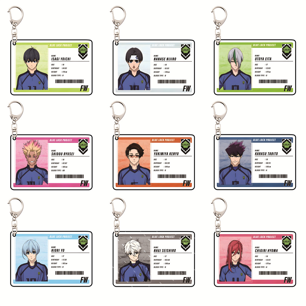 Blue Lock Player ID Card Versi - Chain Lock Combination incelemesi ve fiyatı