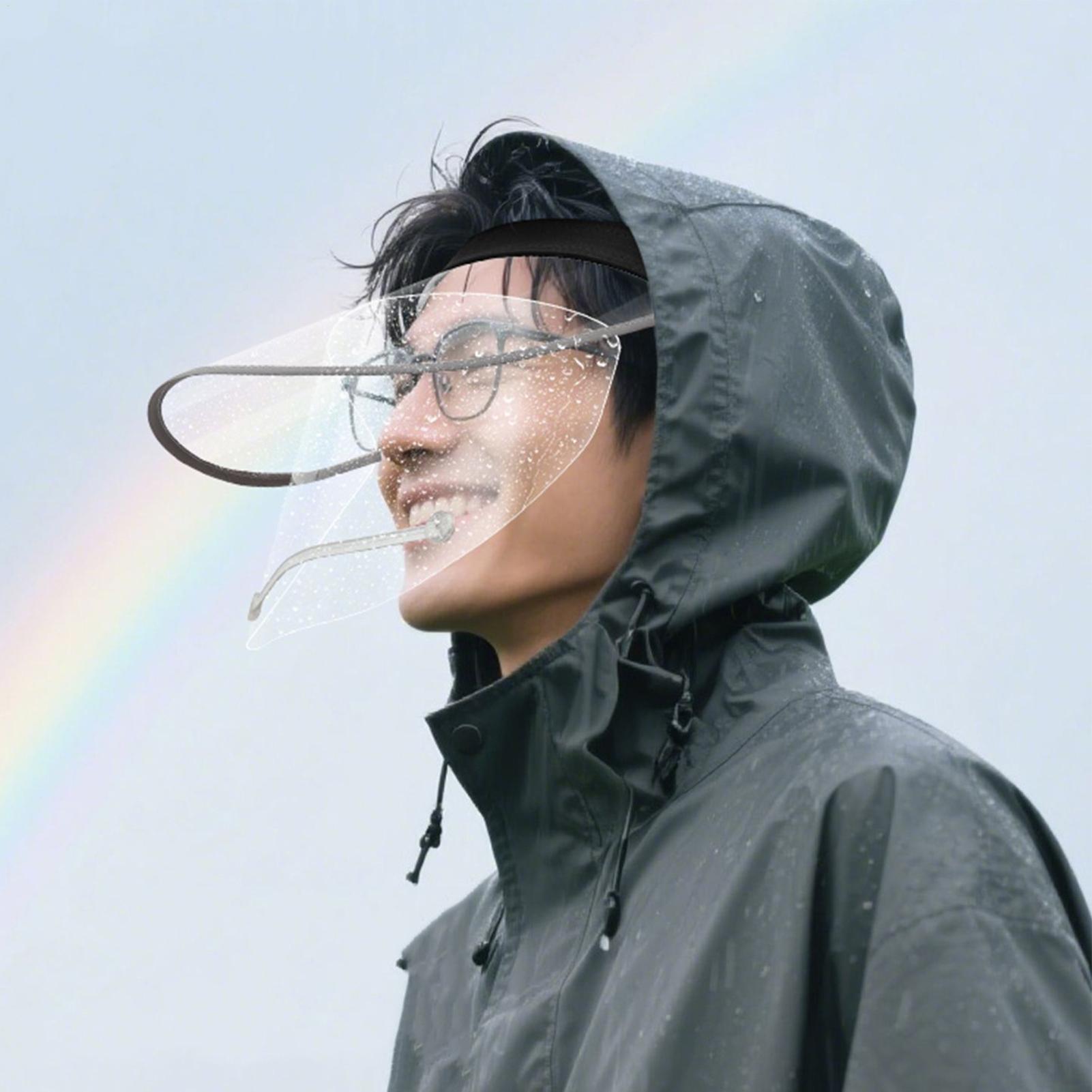 Rain Face Cover With Elastic H - Cycling Commute In Rain incelemesi ve fiyatı
