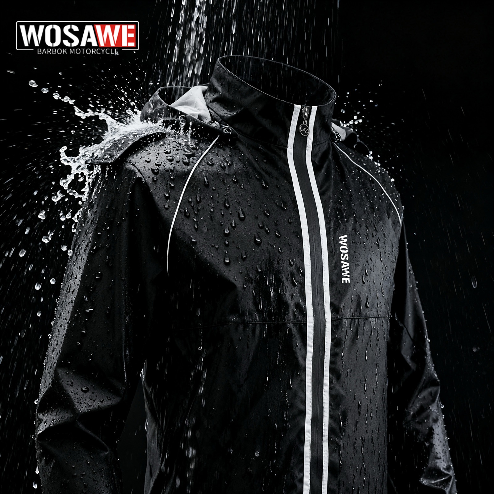 WOSAWE Reflective Motorcycle R - Cycling Commute In Rain incelemesi ve fiyatı