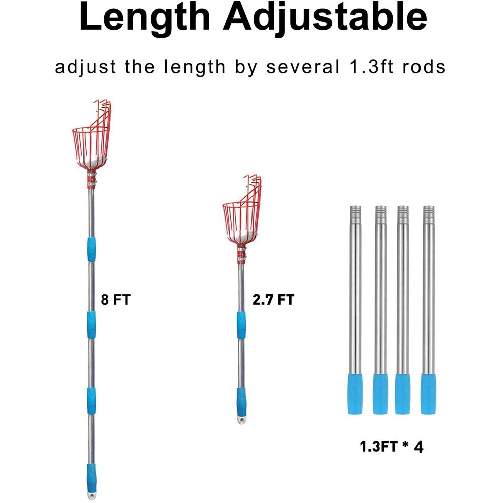 260cm fruit picker, adjustable - Cycling Zones incelemesi ve fiyatı